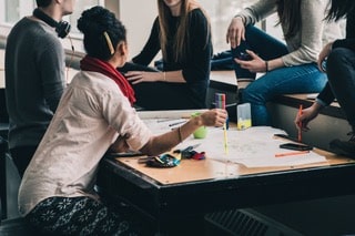 Group of people in a Session