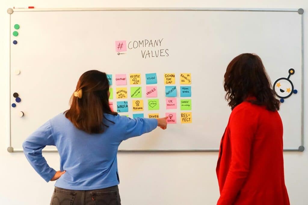 Symbolic image for corporate culture and organizational values